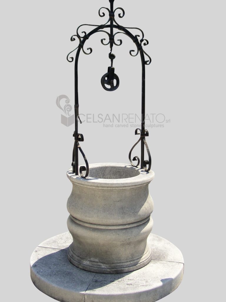 Pozzo rotondo sagomato - Pietra di Vicenza 305
